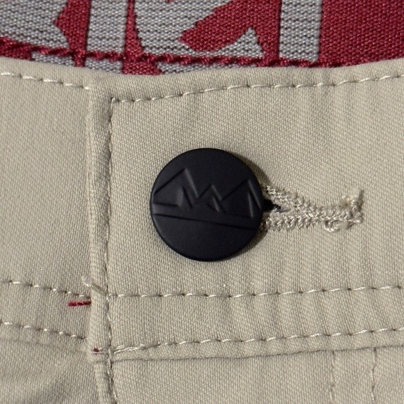 WRANGLER Performance Men's Size 48 Zip Beige Cargo Shorts Relaxed Fit‎ Comfort - Picture 5 of 8